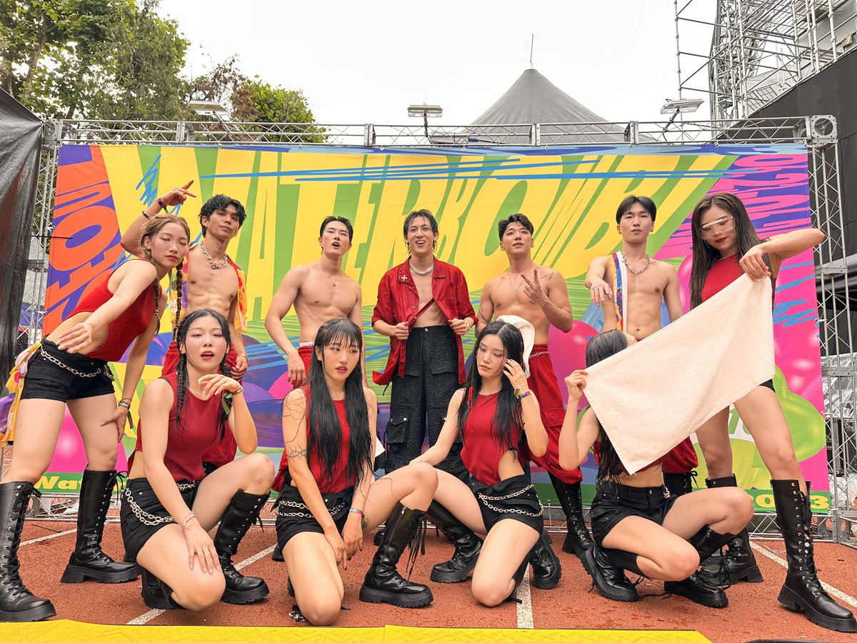 Before ➡️ After #WATERBOMBxBAMBAM