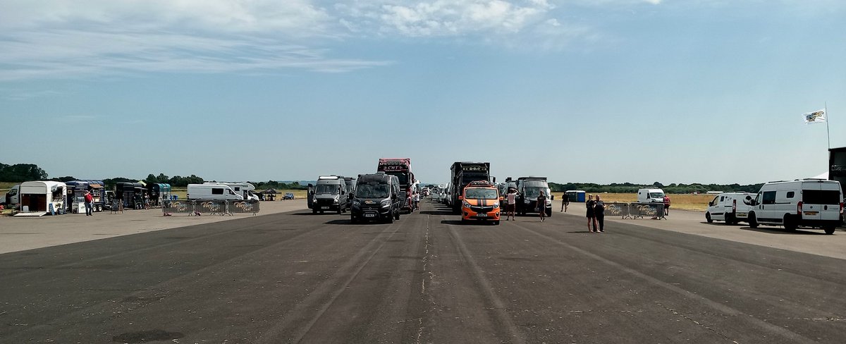 Getting hundreds of vans lined up for a farewell parade.........
<a href="/VanloveFest/">VANLOVE 🚐❤️</a>