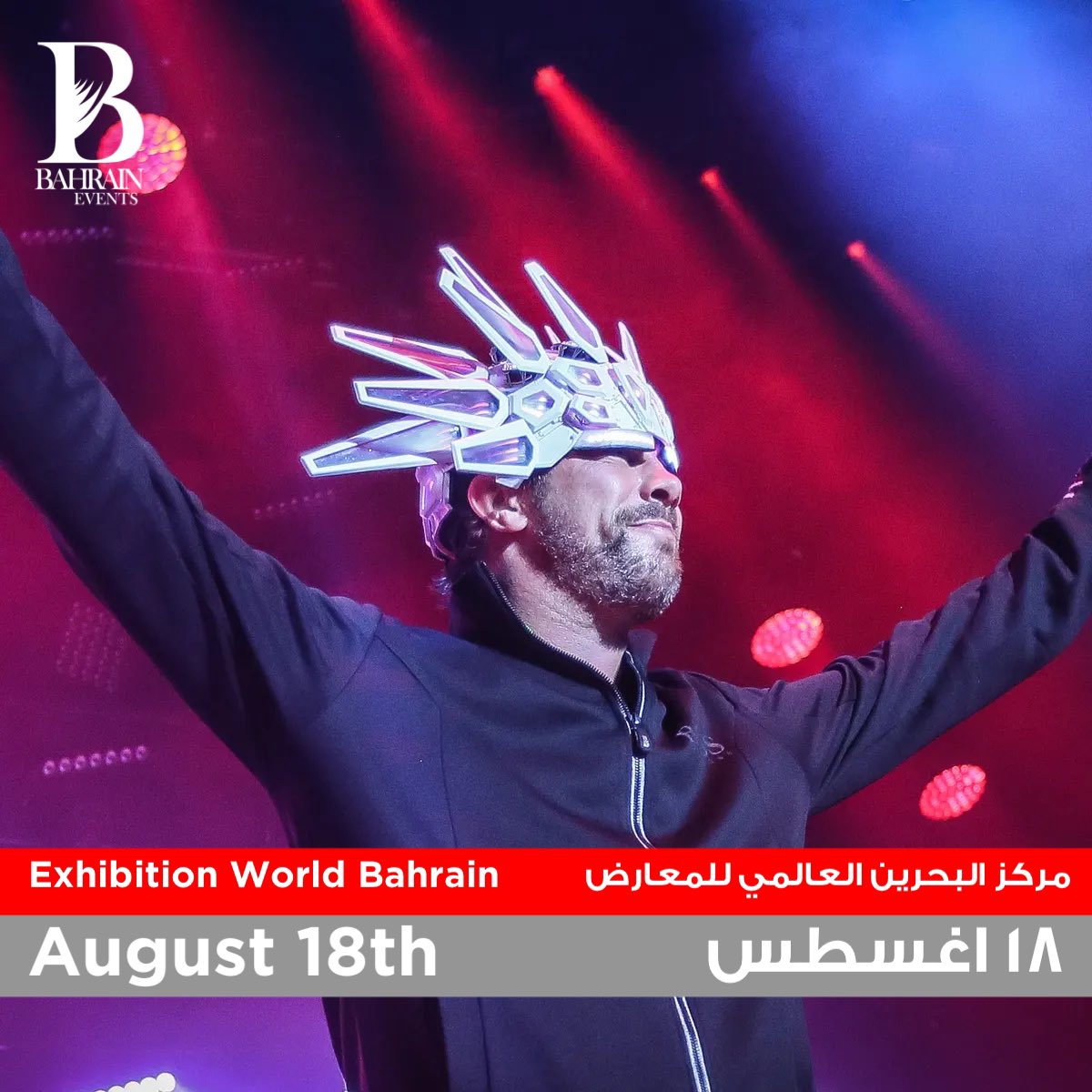 Get ready to be transported to a world of funk and soul with <a href="/JamiroquaiHQ/">Jamiroquai</a> 😍🎶🎸

Tickets for the concert will go live on Aldana.com.bh tomorrow at 1PM 🎫⏳

#BahrainEvents