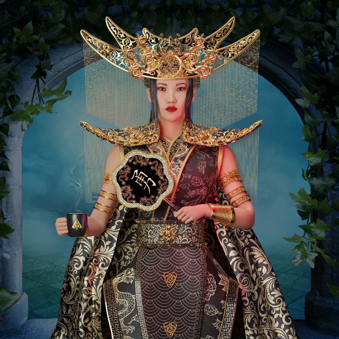The Wu Empress has spoken!

You are ordered to have a a good morning, an awesome Sunday, and a great amount of rest for the week ahead.

Stay strong!

#WeAreAmazulus #NFTs
