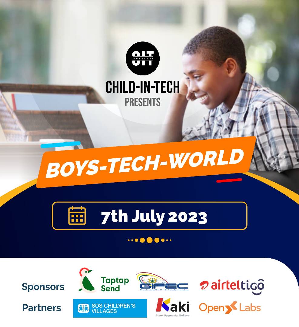 Khojo_stature's tweet photo. An exciting news🤩✨⚡️
Child-In-Tech presents to you Boys-Tech-World
Anticipate 🔥🔥🔥
#childintech #youngleaders #boystechworld #technology
@Akuashe @EzekielBroni @ChildInTech https://t.co/gE1haGrQeo