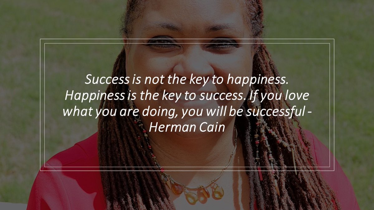 Success is not the key to happiness. Happiness is the key to success. If you love what you are doing, you will be successful - Herman Cain

#apinhappy #Sundayquotes #accountspayable #growth https://t.co/zV5wjWk0iL