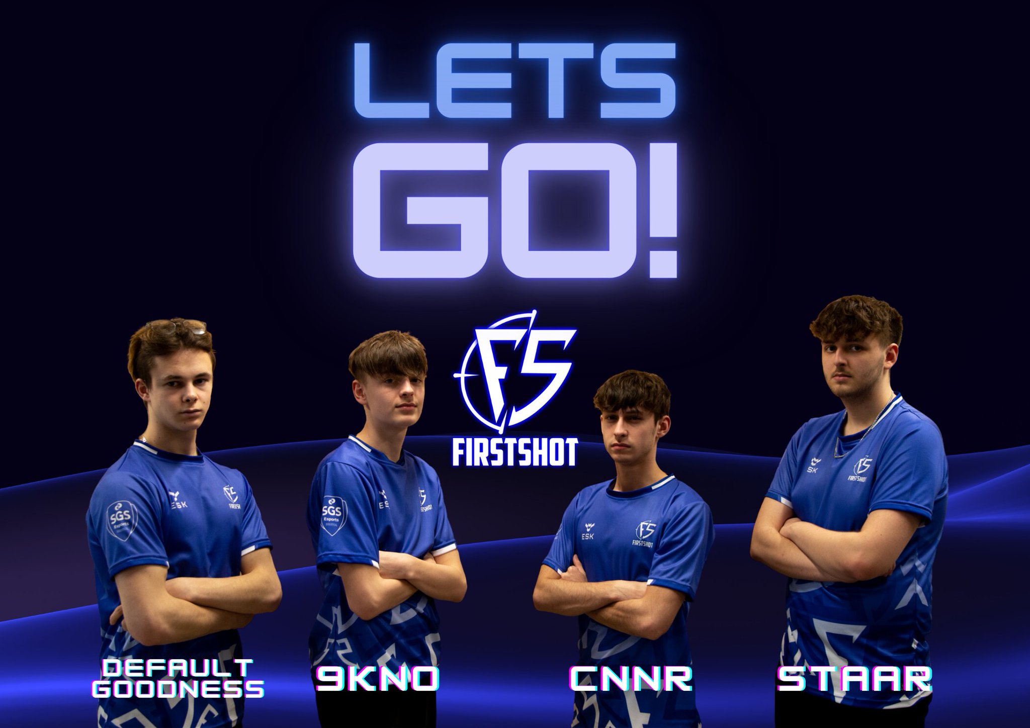 FirstShot on Twitter "Our Rocket League team are on route to Confetti