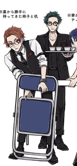 「multiple boys waiter」 illustration images(Latest)