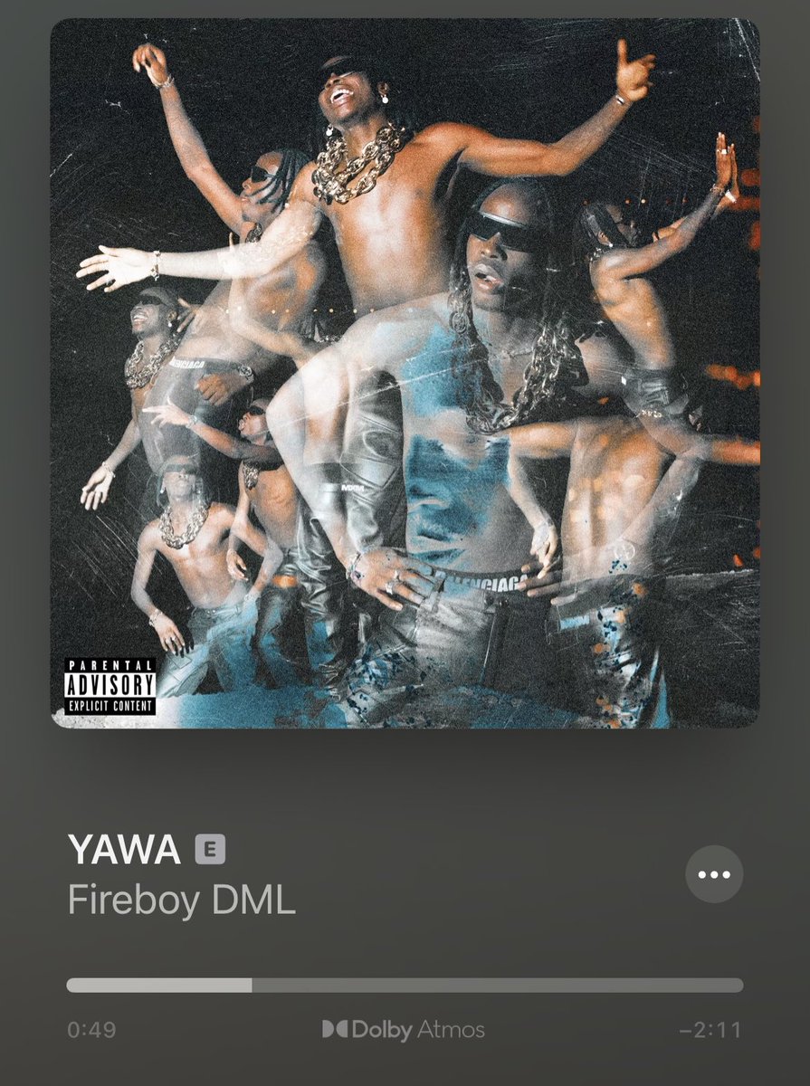 YAWA is so fire bro.

Cause it’s not the usual Fireboy DML beat selection too. He absolutely killed it. 🔥🔥🔥