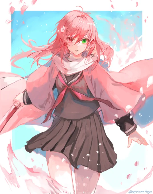 桜剣士ちゃん #オリジナル