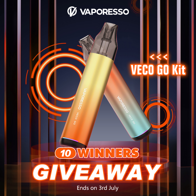 HealthCabin's tweet image. 🌈🌈
🔝Healthcabin - Vaporesso VECO GO Kit Giveaway💯🎊

🎁Prize:
Vaporesso VECO GO Pod Kit

🍀10 Winners
Ends on 3rd July📆

Join &amp;amp; win~
&amp;gt;
To Enter:👇
healthcabin.net/blog/vaporesso…
&amp;gt;
#healthcabin #vaporesso #vecogopod #vecogokit #vaporessovecogo #giveaway #vapegiveaway #vapewholesale