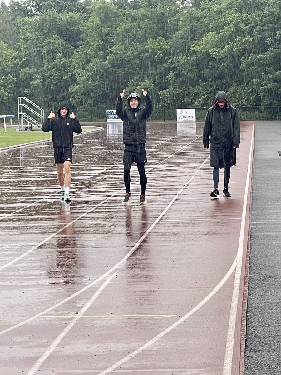 Warm weather training in Belfast…!! 🙈