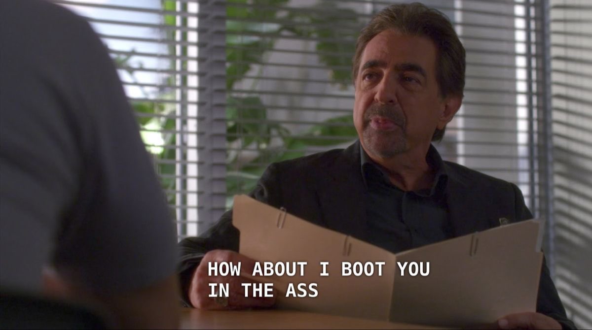 Criminal minds out of context