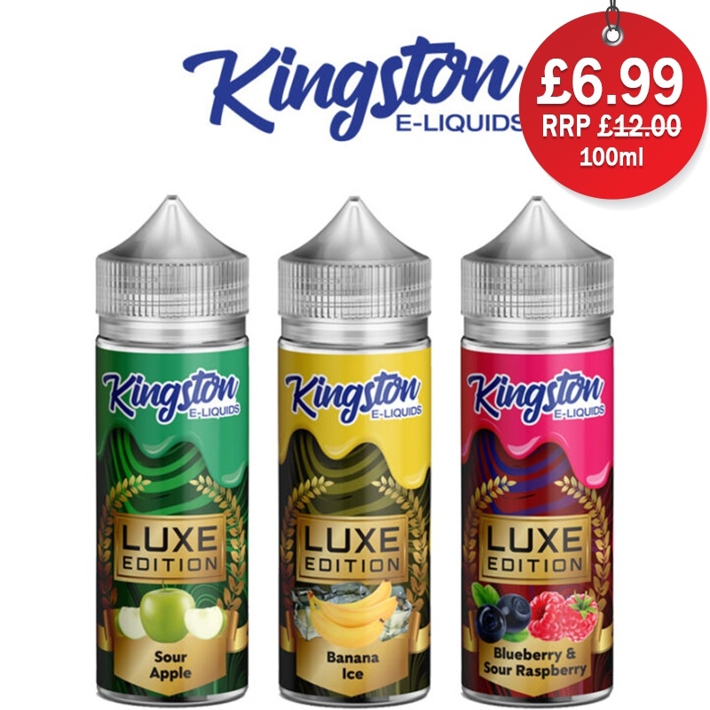 Kingston Luxe 100ml E-Liquid Shortfills 
 vapestreams.co.uk/product-catego…

#vaping #eliquid #vapecommunity #ejuice #vapor #cloudchaser #subohm #vapefam #clouds #ecig #ukvapers #ukvapedeals #vapedeals #vapestreamsuk