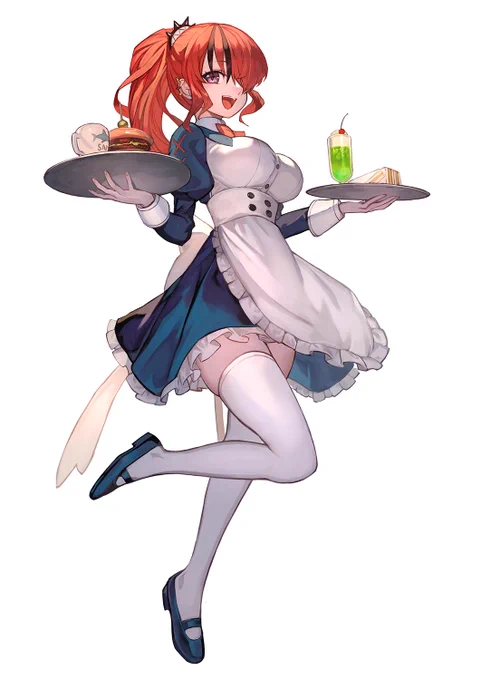 メイドレインちゃん メイキング