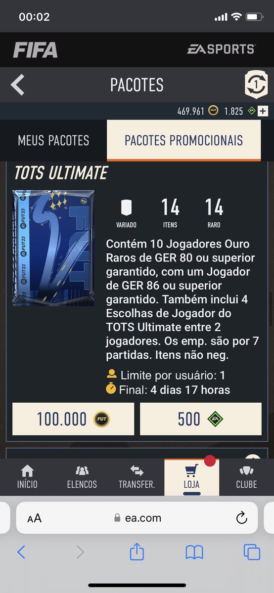 Luxster07's tweet photo. @EASPORTSFIFA I got this FUT pack hoping that I’d get TOTS player picks not loan player picks. Could someone advise. https://t.co/PlaJol5szC