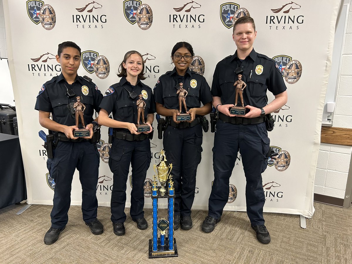 Allen HS Police Explorers tweet media