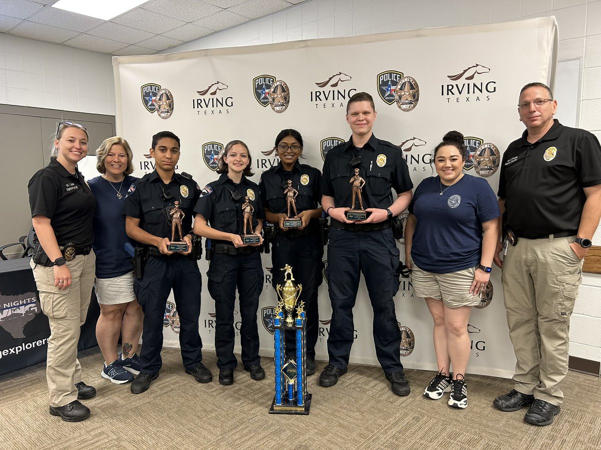 Allen HS Police Explorers tweet media