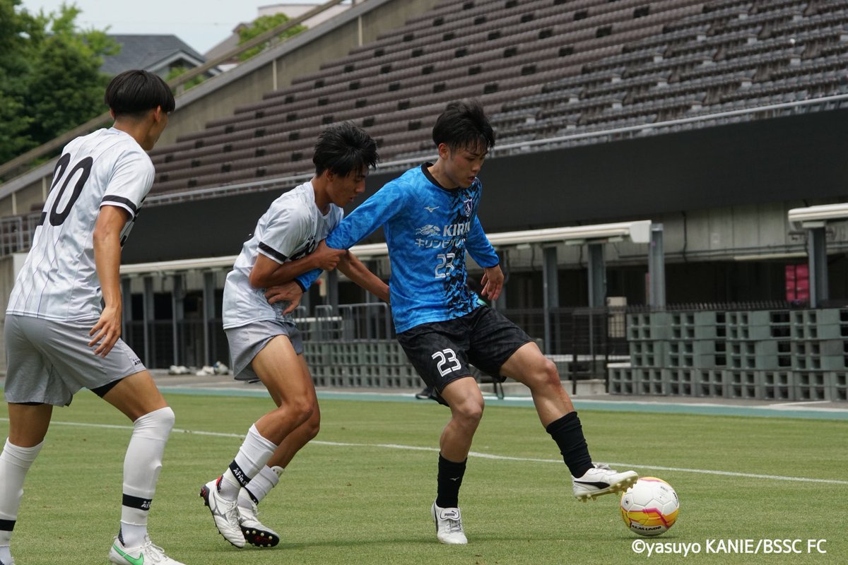 BSSC_fc's tweet photo. 第52回 関西学生サッカー選手権大会
4回戦

vs京都橘大学
1-2 lose
(1st:1-2,2nd:0-0）

【GOAL】
三原 弘稀（立正大学淞南高校出身・2回生）

応援ありがとうございました！ https://t.co/IWpy2W71XF