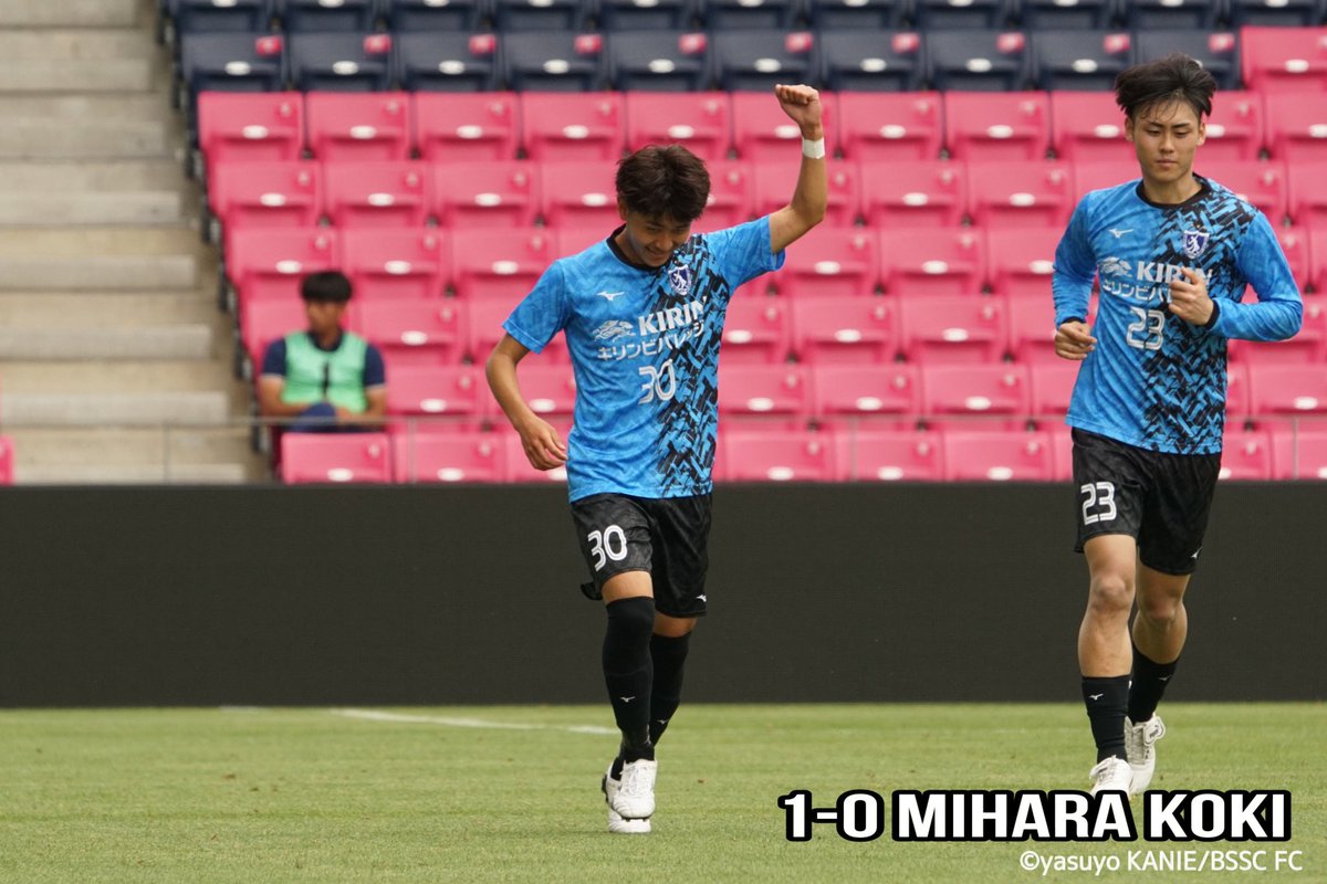 BSSC_fc's tweet photo. 第52回 関西学生サッカー選手権大会
4回戦

vs京都橘大学
1-2 lose
(1st:1-2,2nd:0-0）

【GOAL】
三原 弘稀（立正大学淞南高校出身・2回生）

応援ありがとうございました！ https://t.co/IWpy2W71XF