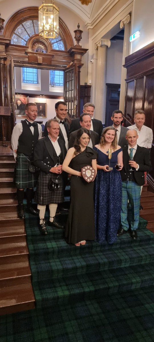 @FriendsofGRI @NHS_Education @NHSGGC Glasgow Royal Infirmary received the inaugural Golden dictaphone award for ‘department of the year’ at the west of Scotland Radiology Ball last night - voted for by the registrars. We are all delighted and proud. #radiology #wosradiology #GRI