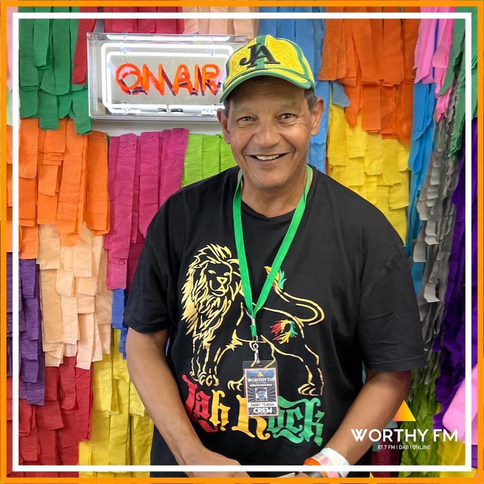 Tune into Worthy FM at 11pm tonight to hear a tribute to Daddy Teacha, our longest serving presenter who sadly died in May following a short illness. He had been presenting his beloved Reggae music shows for 30 years and his voice was the first and last on Worthy FM every year.