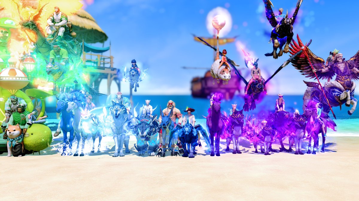 EmpyreanArcana's tweet photo. I had to break it into two photos to get it head-on 😆I need an ultra-wide for this #RCPrideMarch2023 https://t.co/KevVEU7A5x