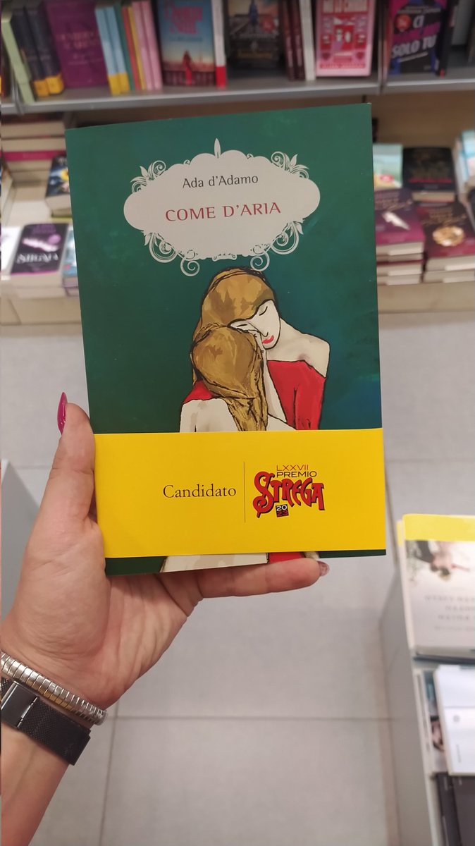 📚 𝗜𝗹 𝗰𝗼𝗻𝘀𝗶𝗴𝗹𝗶𝗼 𝗱𝗲𝗹𝗹𝗮 𝗱𝗼𝗺𝗲𝗻𝗶𝗰𝗮 📚

𝗟𝗶𝗯𝗿𝗼 𝗶𝗻𝗰𝗹𝘂𝘀𝗼 𝗻𝗲𝗹𝗹𝗮 𝗰𝗶𝗻𝗾𝘂𝗶𝗻𝗮 𝗳𝗶𝗻𝗮𝗹𝗶𝘀𝘁𝗮 𝗱𝗲𝗹 #Premiostrega2023
𝗟𝗶𝗯𝗿𝗼 𝘃𝗶𝗻𝗰𝗶𝘁𝗼𝗿𝗲 𝗱𝗲𝗹 𝗣𝗿𝗲𝗺𝗶𝗼 𝗦𝘁𝗿𝗲𝗴𝗮 𝗚𝗶𝗼𝘃𝗮𝗻𝗶 𝟮𝟬𝟮𝟯