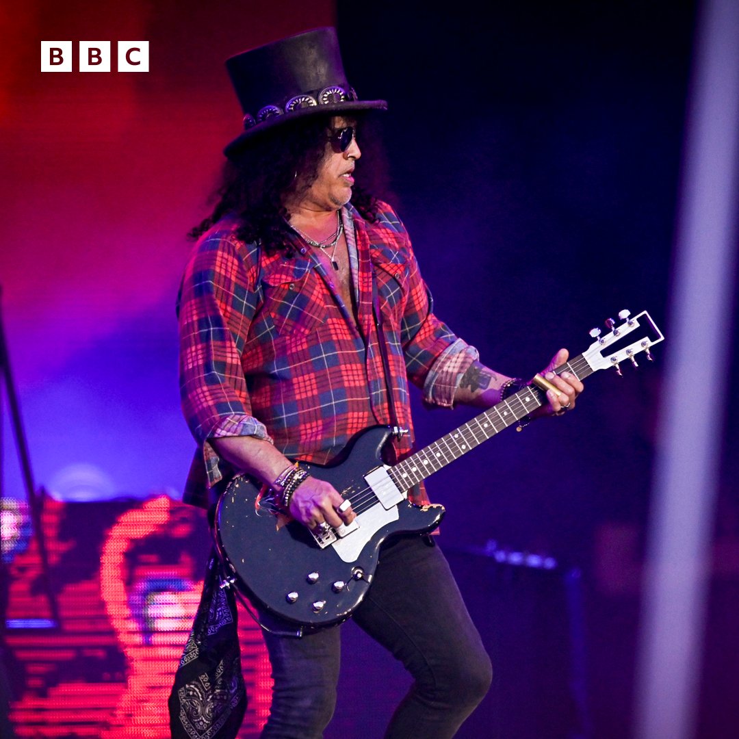 Your Saturday night Pyramid Stage headliners: @gunsnroses👏 Watch on @BBCiPlayer | Listen on @BBCSounds