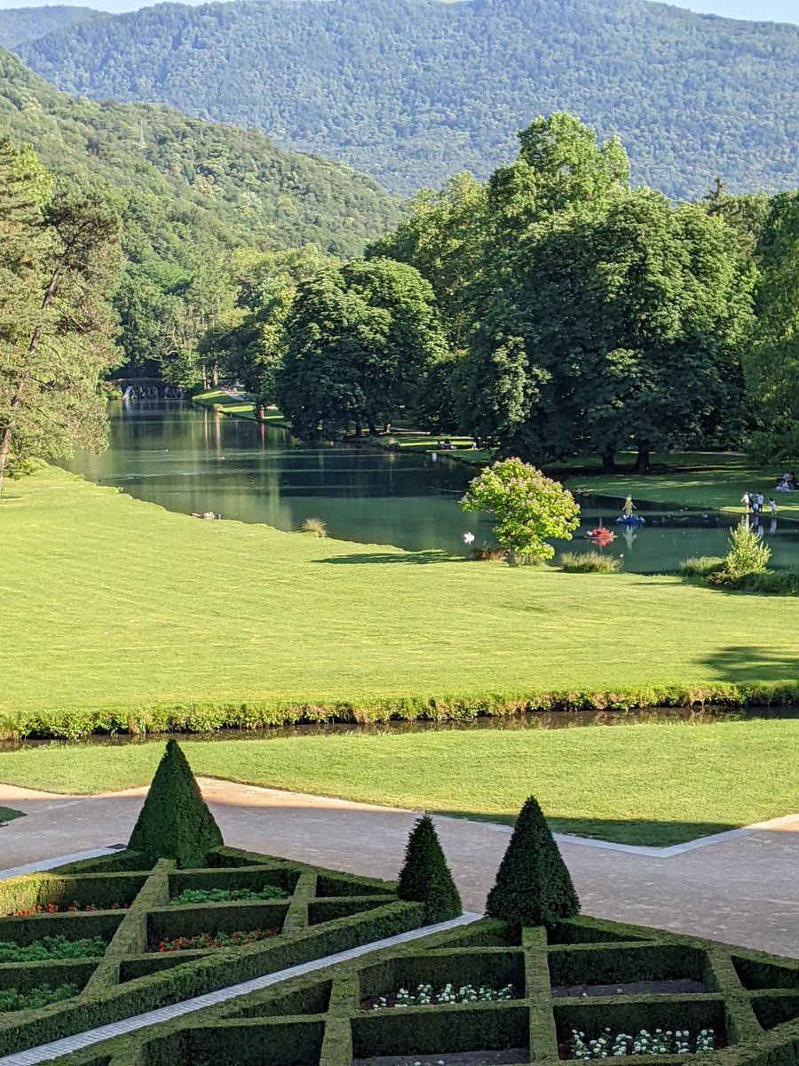 PeterMcPhee7's tweet photo. At Vizille, near Grenoble, is one of France's greatest jewels, the superb museum of the French Revolution (free), including the best likeness of Robespierre and fascinating artifacts, and set in the most beautiful European park I've ever seen (also free). https://t.co/RwMWJY0aKK