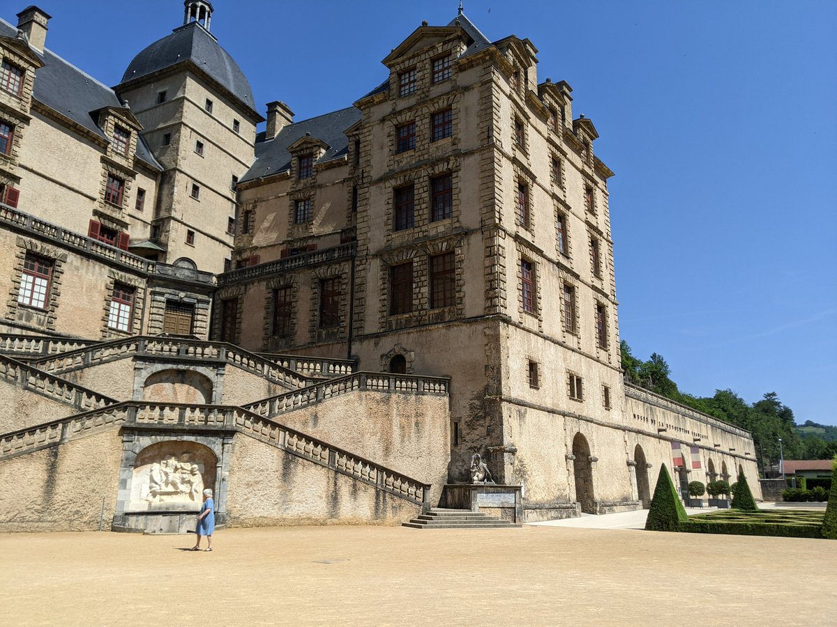 PeterMcPhee7's tweet photo. At Vizille, near Grenoble, is one of France's greatest jewels, the superb museum of the French Revolution (free), including the best likeness of Robespierre and fascinating artifacts, and set in the most beautiful European park I've ever seen (also free). https://t.co/RwMWJY0aKK