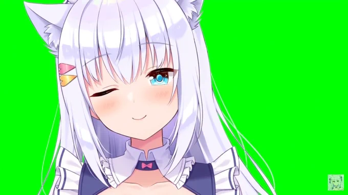 個人的に新モデルのちょっと上向いた煽りから見た表情好きだなぁ #白雪みしろ