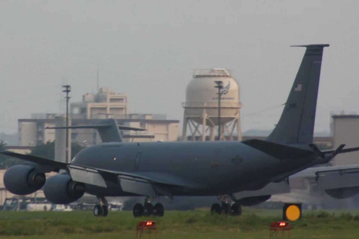 YOKOTA AIR BASE 
2023.6.25
17:55
KC-135R
Boeing KC-135R
stratotanker
R/W18↓
#YOKOTAAIRBASE 
#横田基地