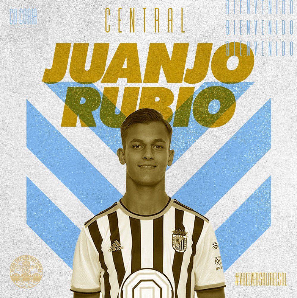 📋 OFICIAL || FICHAJE DE JUANJO RUBIO 

✍🏼 Juan José Rubio González @Rubio058 (Malpartida de Cáceres, 2003), defensa central procedente del Arroyo CP, se convierte en la tercera incorporación de la disciplina celeste 23/24.

⚔️ Un líder para la zaga de @AvilaRojas81 

🙋🏼‍♂️