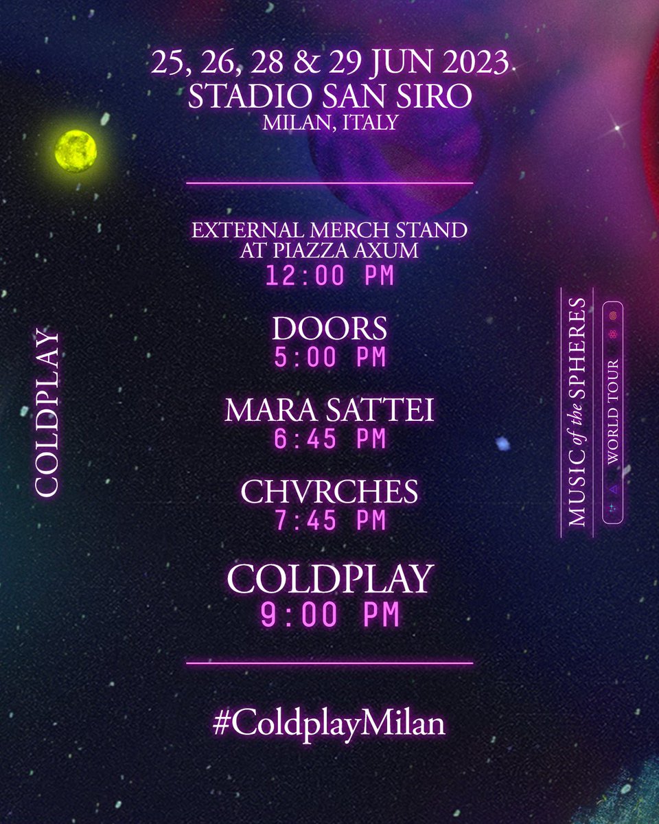coldplay's tweet photo. Ciao Milan! #ColdplayMilan https://t.co/r9hf4DhyPP