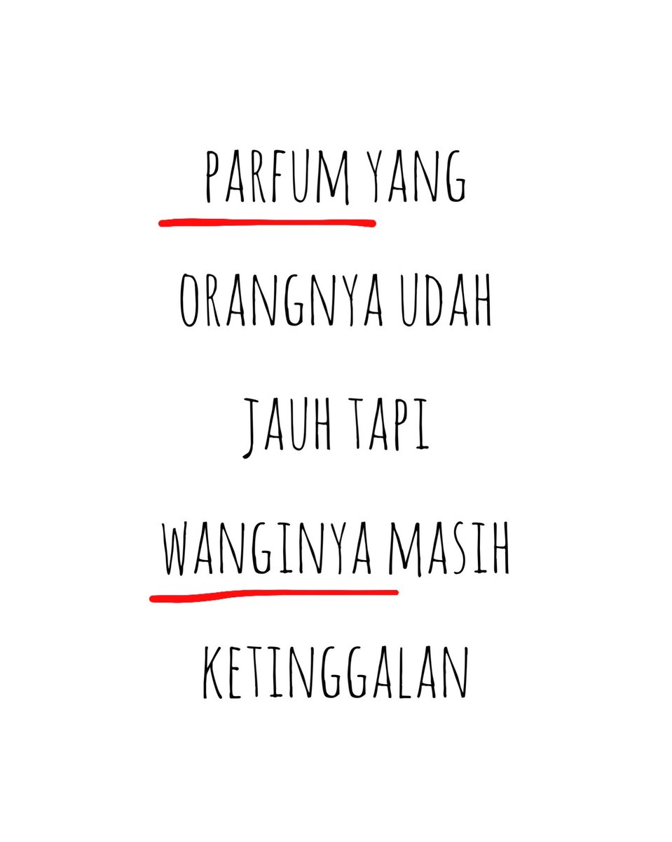 Parfum-parfumnya adalah…

— A Thread