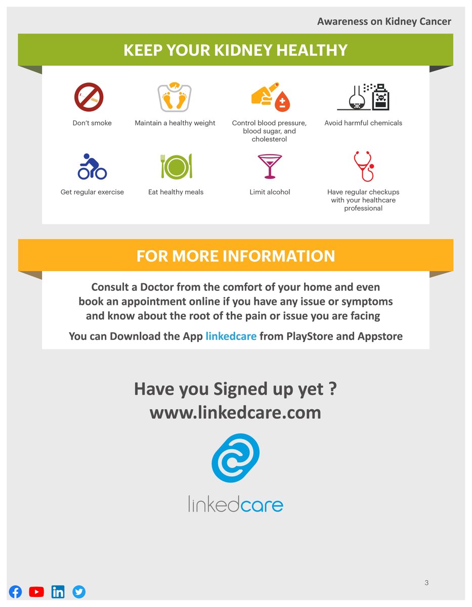 Linkedcare_In's tweet photo. Kidney cancer can be a serious condition, and raising awareness about its signs, symptoms, and risk factors is crucial for early detection and effective treatment.
#FightKidneyCancer #KidneyCancerAwareness #KidneyCancerResearch #KidneyCancerSurvivor https://t.co/HvBAxahng6