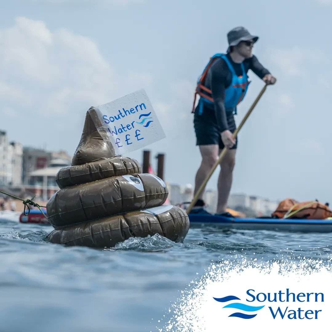 The crap keeps coming... 💩 

Southern Water, who were crowned the biggest offender for pollution in 2022, paid their CEO £1.4m for a solid effort of dumping sewage 46 times a day on average last year. 💰

Sign the #DirtyMoney petition to demand action ➡️ buff.ly/3Zey2C9