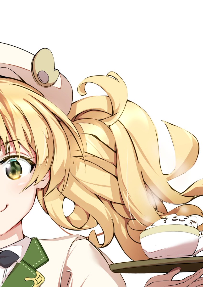 「ほっぺモニモ二する?? 21時頃です(/・ω・)/」|くらはのイラスト
