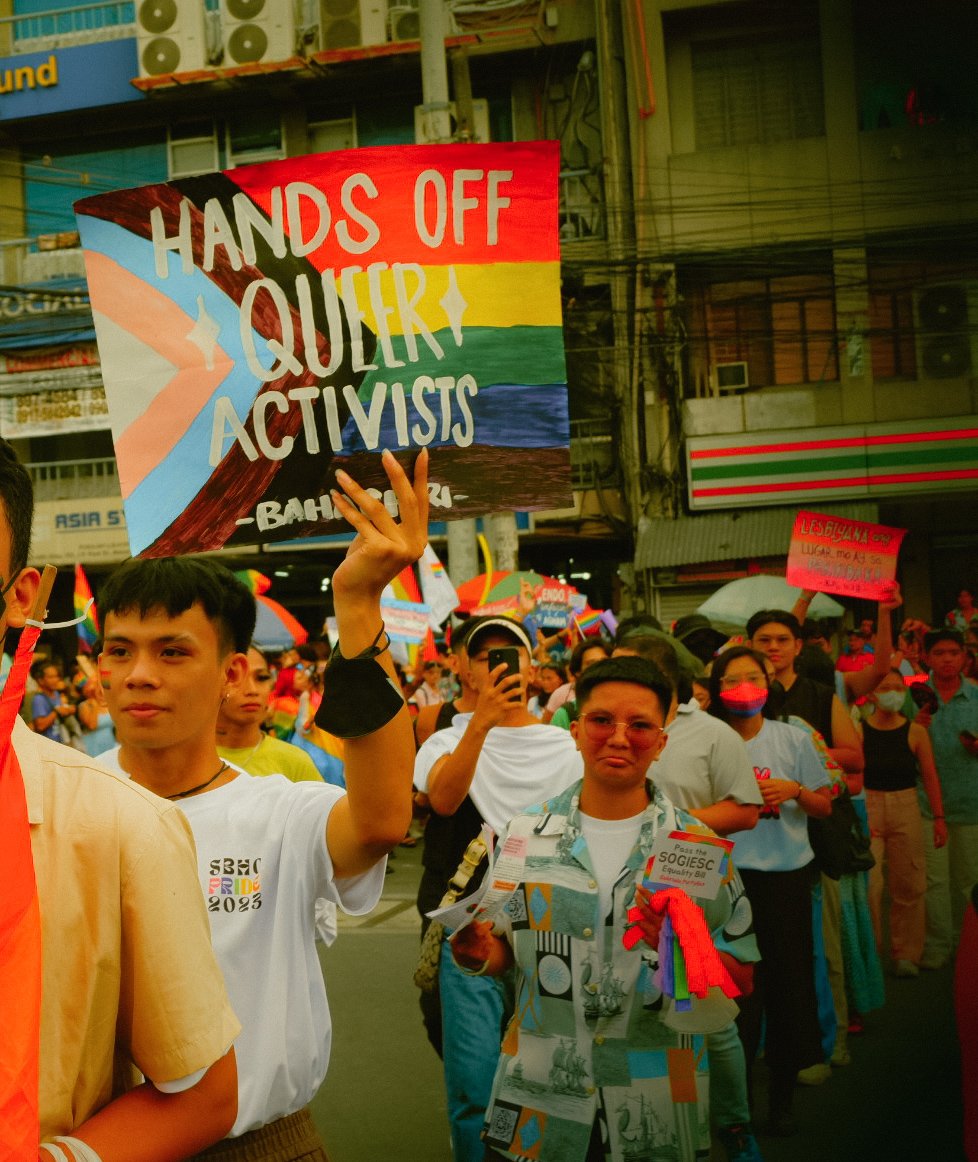 ang pride ay protesta. my first pride was fun (⁠◍⁠•⁠ᴗ⁠•⁠◍⁠)⁠❤

#TAYOangKULAYAAN #SOGIEEqualityNow