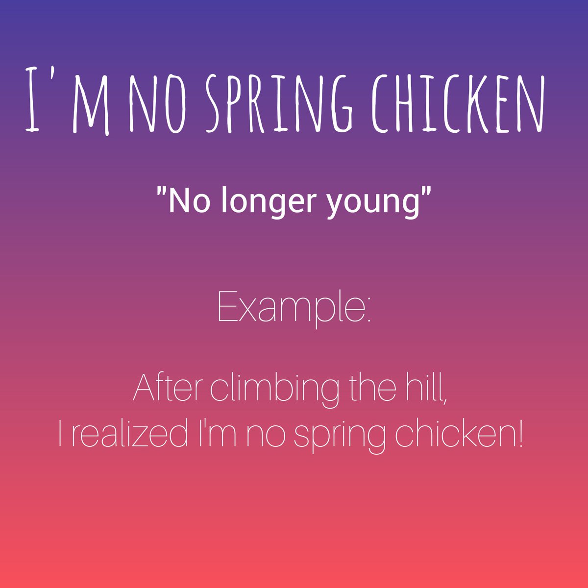 ولّى زمن الشباب..
يعني كما نقول بالسوري: راحت علينا😉🤭