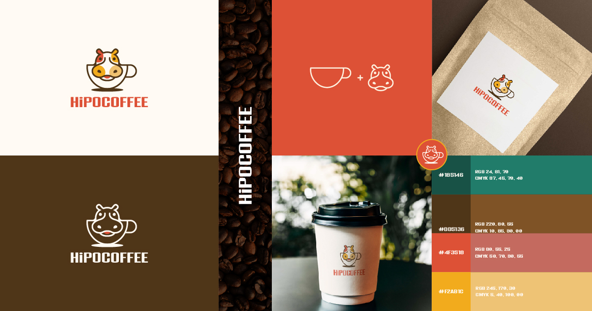 Coffee with a Hippo Twist! 🦛☕️✨ Introducing 'Hipocoffee'
#Hipocoffee #LogoDesign #coffeelovers #HippoLove
#modernlogo