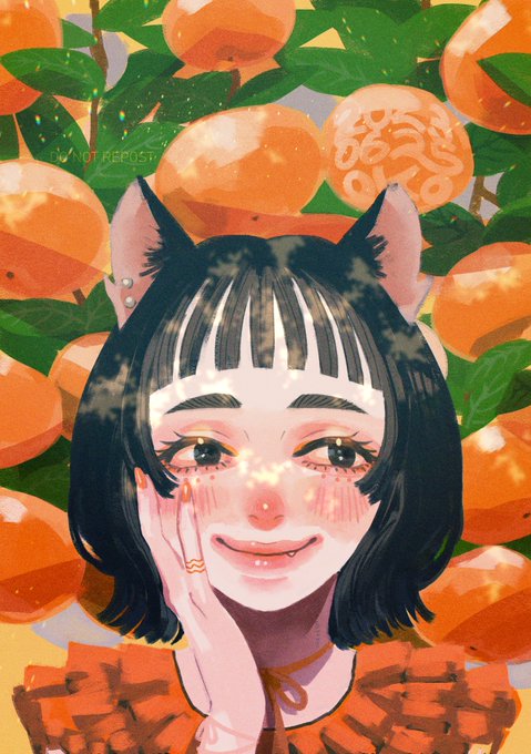 「前髪 オレンジ」のTwitter画像/イラスト(新着)｜3ページ目
