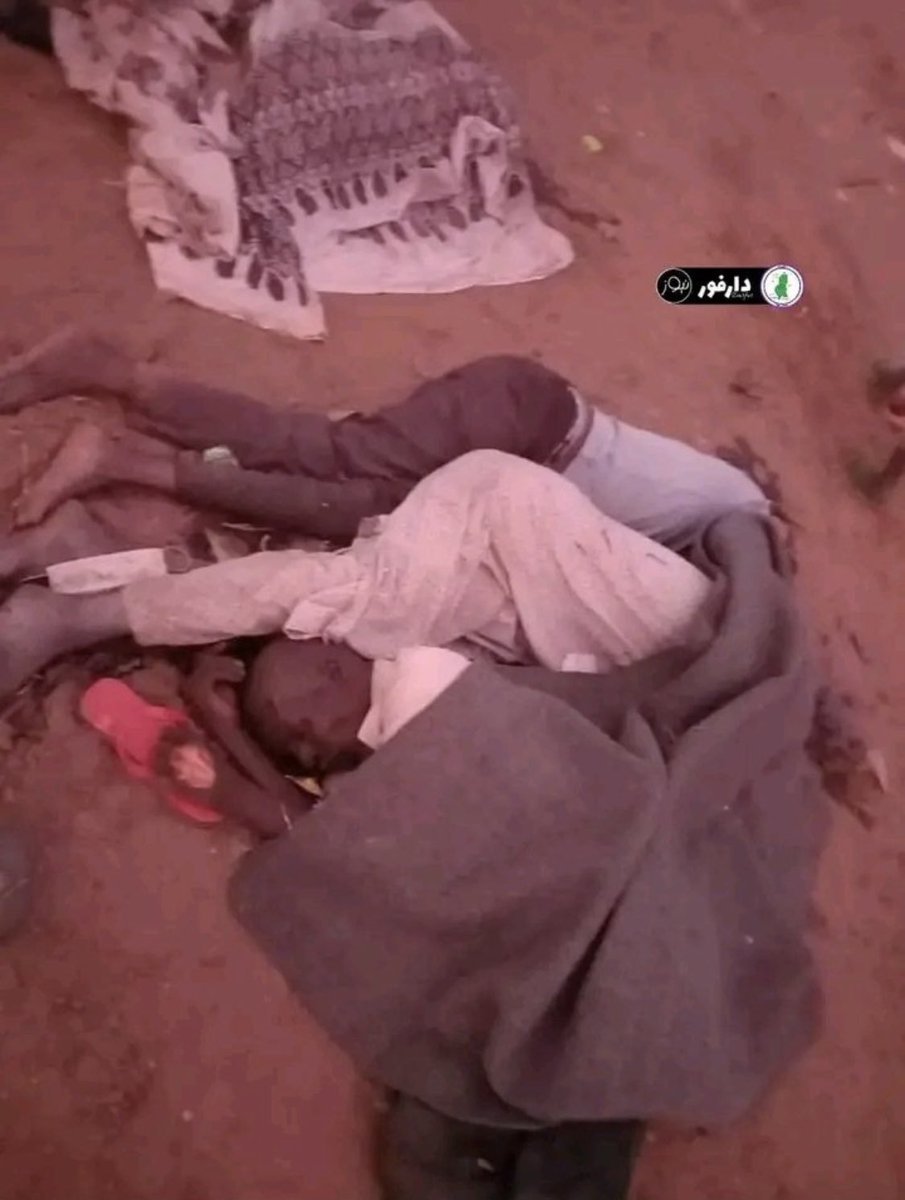 Up till now 1760 children confirmed killed in El Geniena west Darfur. The massacre committed by the RSF militia in El Geniena will likely go down as one of the largest single acts of Genocide in the 21st century  
#Sudan
