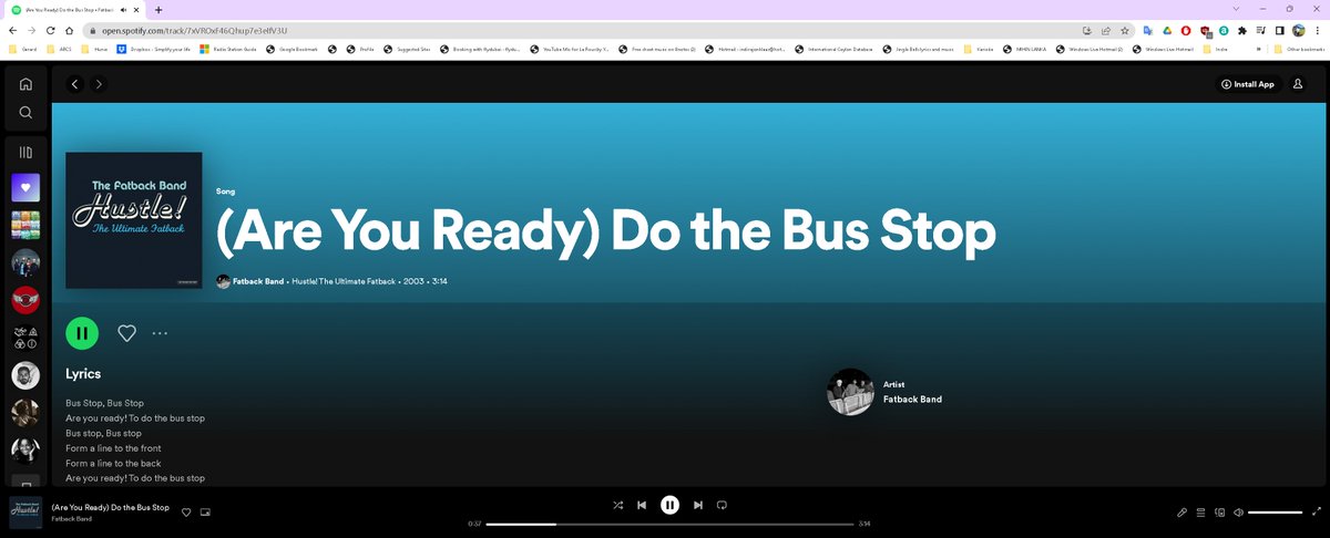 gabeysena's tweet image. Time for #1970s  #Funk courtesy of #FatbackBand #BusStop