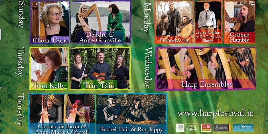Aibhlin McCrann (@aibhlinharp) on Twitter photo An exciting week of harping coming up at An Chúirt Chruitireachta - stellar concert lineup of our best harpers and performers <a href="/cruiteireann/">Harp Ireland</a> <a href="/HHSI_Harp/">The Historical Harp Society of Ireland</a> <a href="/MusNetIrl/">Music Network</a> <a href="/journalofmusic/">The Journal of Music</a> <a href="/CCIHF/">Cairde na Cruite</a> An exciting week of harping coming up at An Chúirt Chruitireachta - stellar concert lineup of our best harpers and performers <a href="/cruiteireann/">Harp Ireland</a> <a href="/HHSI_Harp/">The Historical Harp Society of Ireland</a> <a href="/MusNetIrl/">Music Network</a> <a href="/journalofmusic/">The Journal of Music</a> <a href="/CCIHF/">Cairde na Cruite</a>
