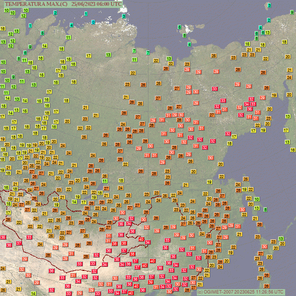 Record heat widespread from China to Yakutia and Far East Russia today with over 40C in Inner Mongolia and over 35C in Yakutia.
Historic record in the famous cold pole of Ojmjakon, which rose to 31.7C, its hottest June day on records.