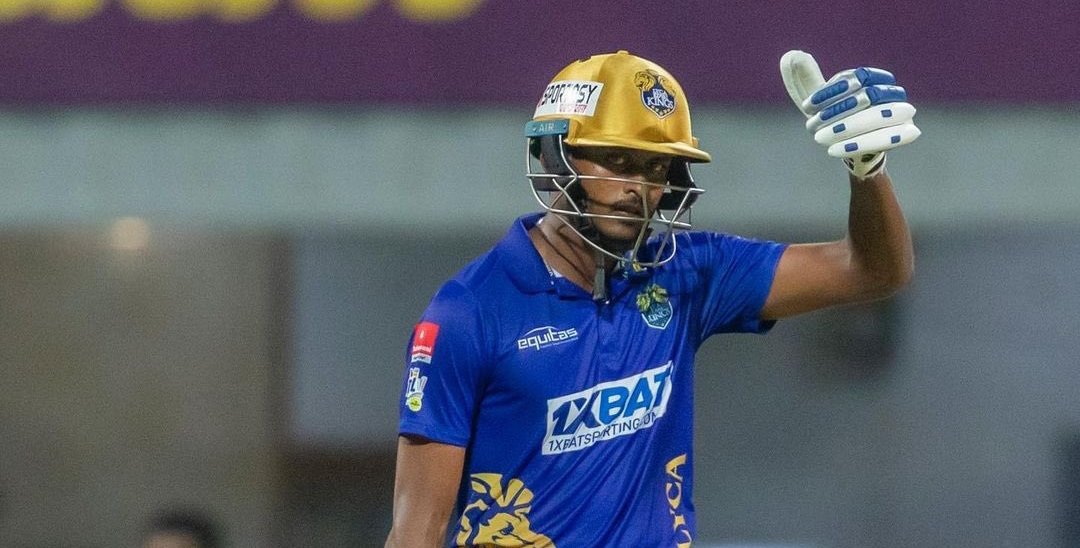 96(47) in the IPL final.
86(45) in the 1st match of TNPL.
90(52) in the 2nd match of TNPL.
64*(43) in the 3rd match of TNPL.
83(41) in the 5th match of TNPL.

Sai Sudharsan, The hero and the future.