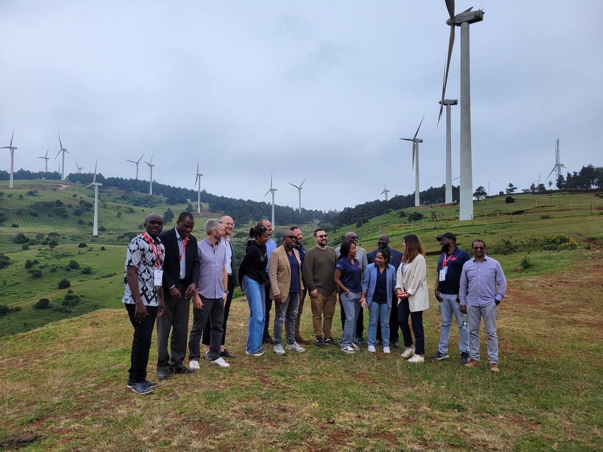EulogeCamara's tweet photo. Having this #kengen wind plant visit at the end of #aef23 has been very informative for Canada Team.
@SDC_TCS @AmbCanCI https://t.co/yQboQavCdE