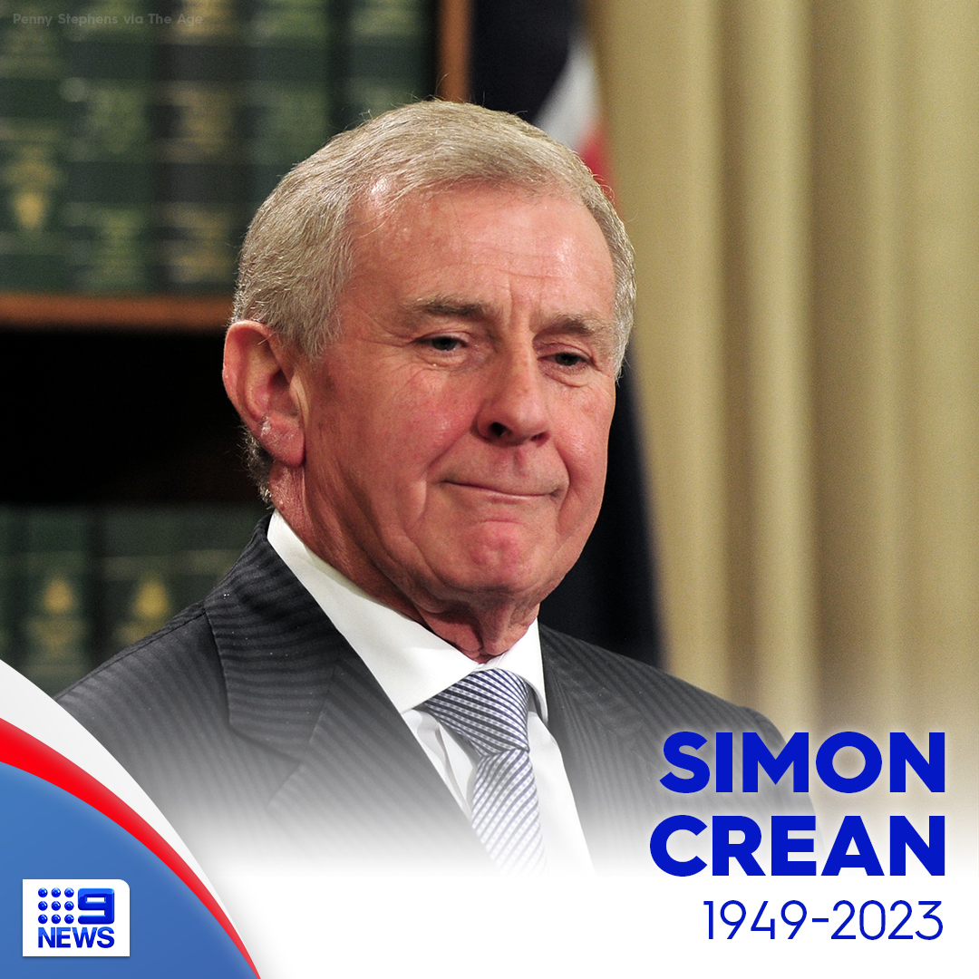 Former Labor leader and influential union figure Simon Crean has died, aged 74.

Tributes poured in from across the political spectrum for the man who served in a range of ministries under multiple prime ministers.

MORE DETAILS: nine.social/f8l

#9News | WATCH LIVE 6pm