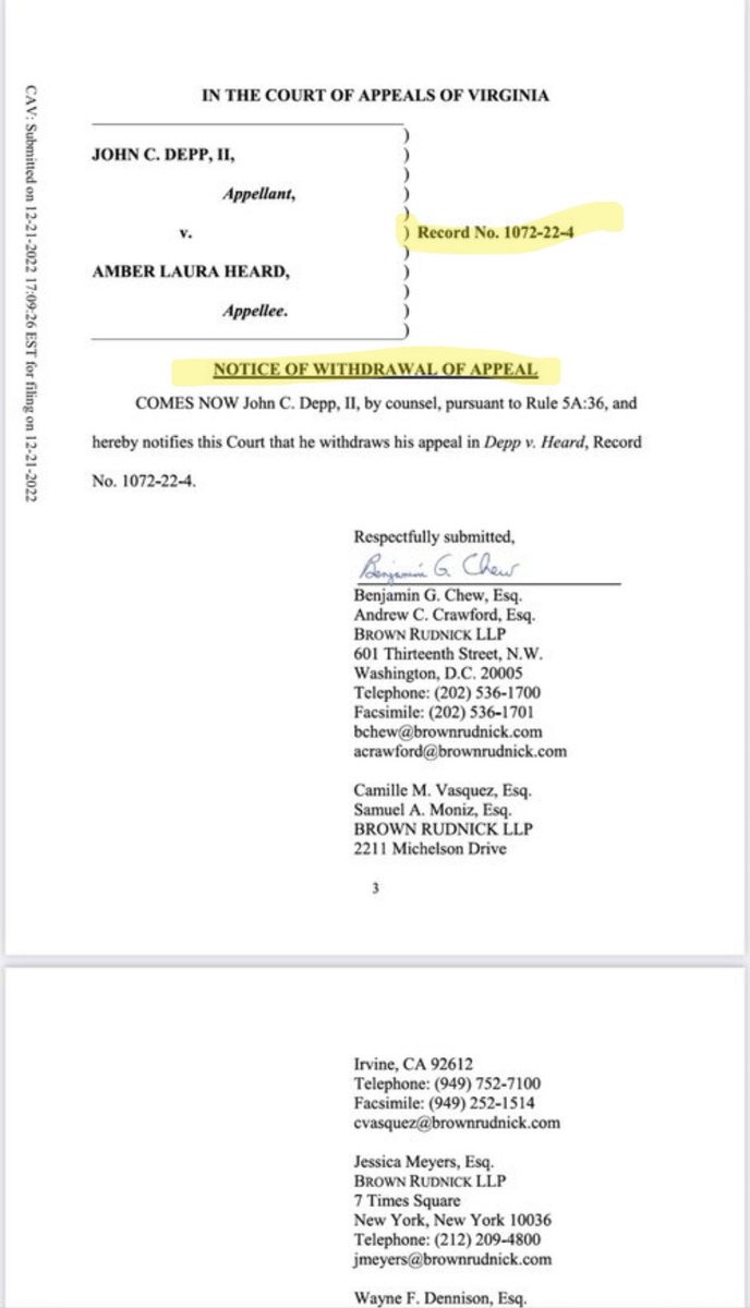 Community Notes say you are lying, just like #AmberTurd 
They both withdrew, SHE withdrew first.
Johnny's team negotiated a settlement from HER team. Why would they have to pay if she won?
#ThinkingIsImportant 
#JohnnyDeppWon