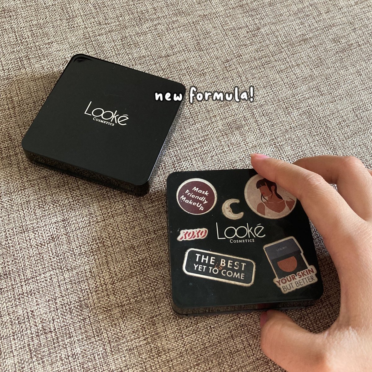 minteavalley's tweet photo. yang kemaren galau mau coba cushion legend looke ini, time to try yours sih!! 

memutuskan cobain yg baru karena kmrn lg diskon, liat dehhh definisi nyatu di kulitku &amp; finishnya satin gitu... 🥹🤍 #racuninmakeup https://t.co/1FtDKvRiow