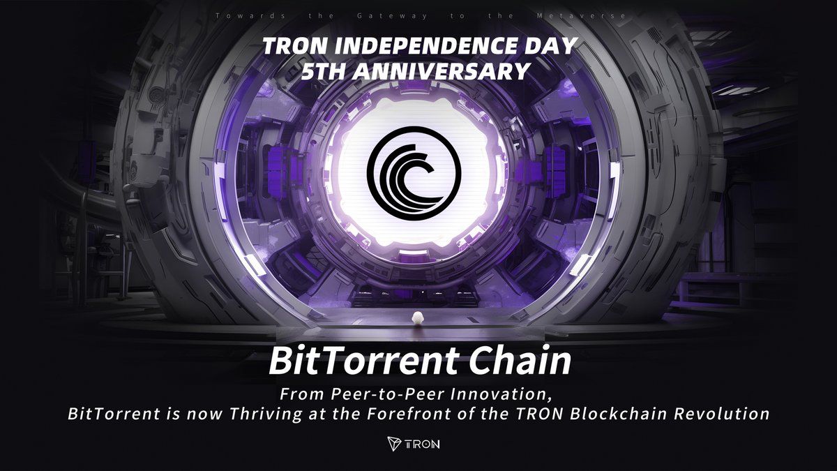 🦾Be the change and lead the Revolution!

🌉As a world-leading blockchain scaling solution, #BitTorrent Chain provides cross-chain service between heterogeneous blockchains, providing a quicker, more cost-efficient, and more scalable platform for #Web3 developers.