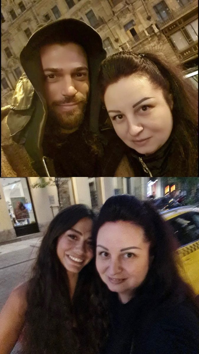 Jaysus! I thought they were taken at the same time. 😅🤣
Lucky fan. ♥️

#CanYaman #DemetÖzdemir #Budapest